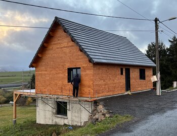 Maison ossature bois - Beaune-le-Froid (63)